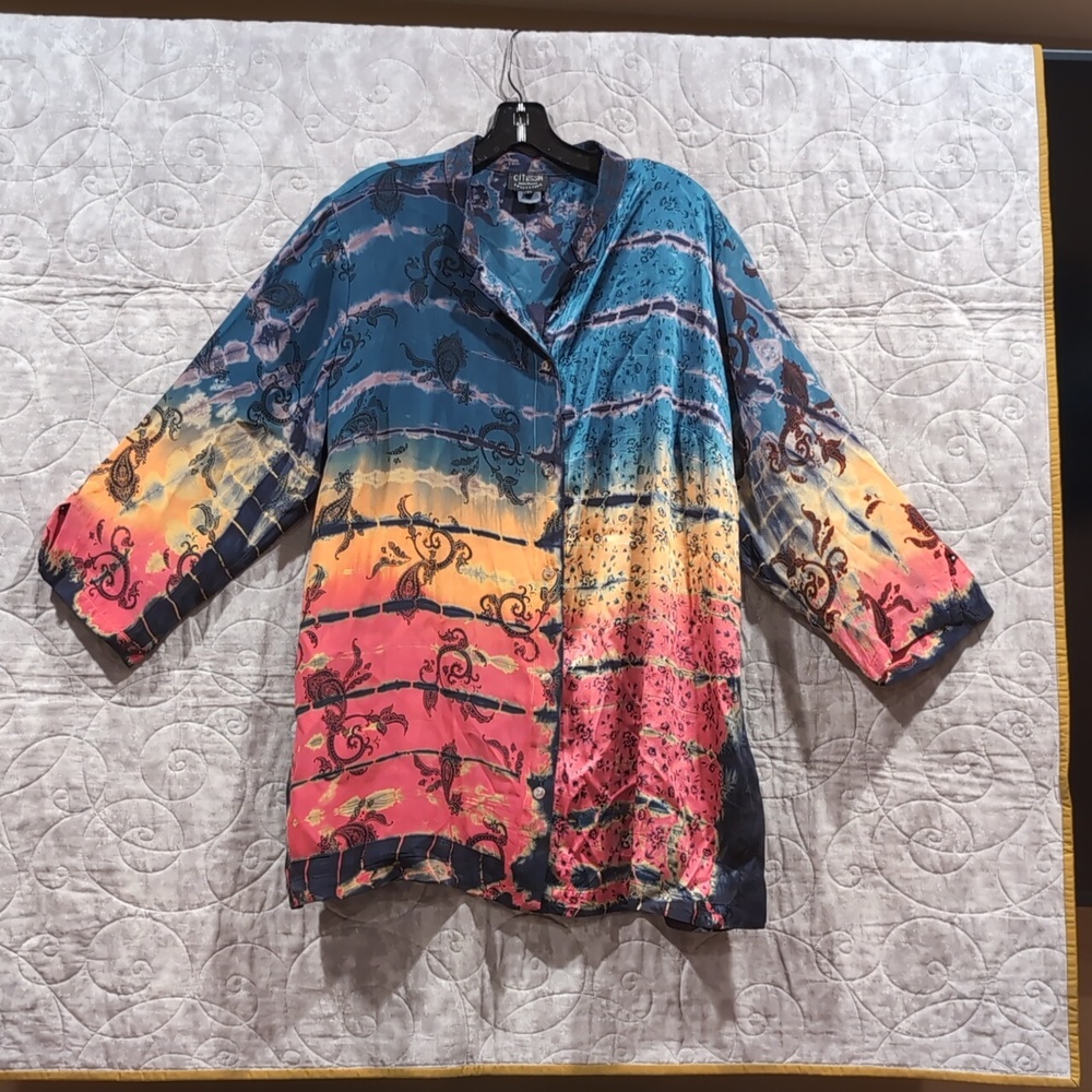 Citron Blouse 1X